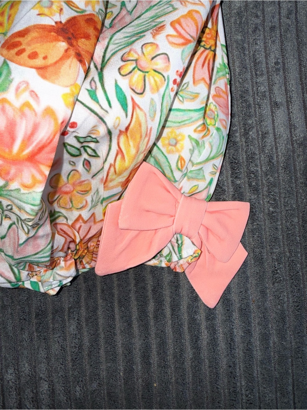 Smocked Flamingo Bubble - Picture 2 of 5
